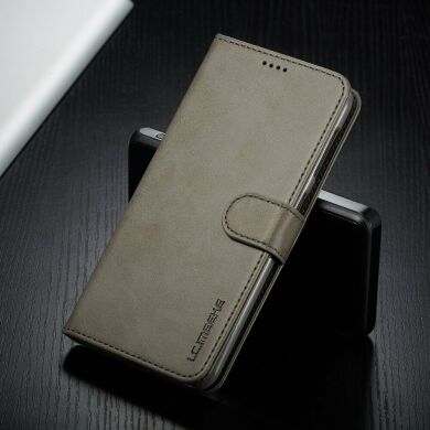 Чехол LC.IMEEKE Wallet Case для Samsung Galaxy M10 (M105) - Grey