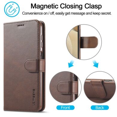 Чехол LC.IMEEKE Wallet Case для Samsung Galaxy M62 - Black