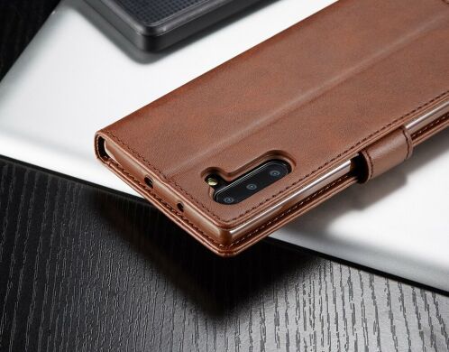 Чехол LC.IMEEKE Wallet Case для Samsung Galaxy Note 10 (N970) - Grey