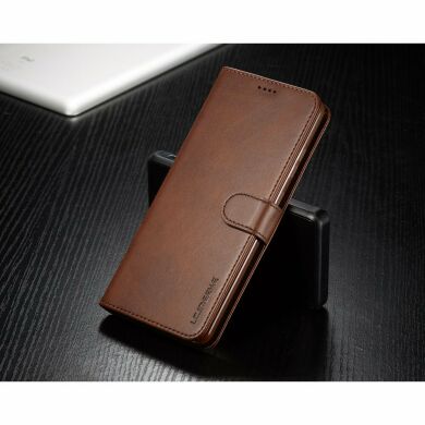 Чехол LC.IMEEKE Wallet Case для Samsung Galaxy S20 Ultra (G988) - Coffee