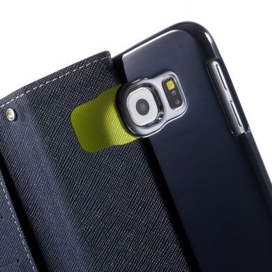 Чохол Mercury Fancy Diary для Samsung Galaxy S6 (G920), Зелений