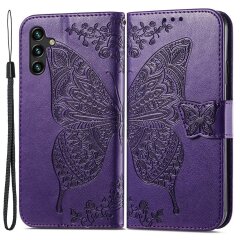 Чохол UniCase Butterfly Pattern для Samsung Galaxy A24 (A245) - Purple