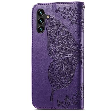 Чехол UniCase Butterfly Pattern для Samsung Galaxy A24 (A245) - Purple