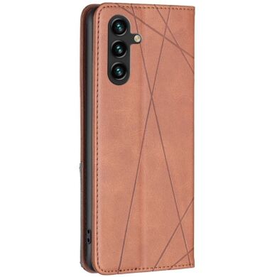 Чехол UniCase Geometric Pattern для Samsung Galaxy A26 (A266) - Light Brown