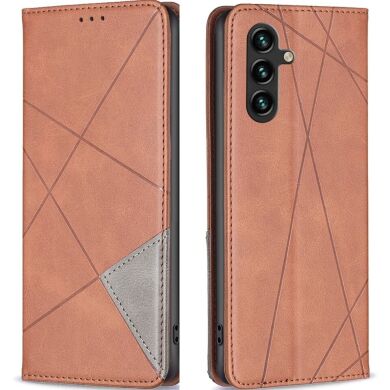 Чехол UniCase Geometric Pattern для Samsung Galaxy A26 (A266) - Light Brown