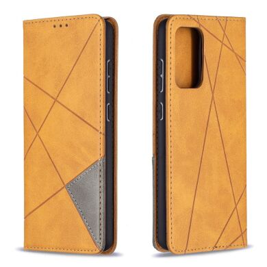 Чехол UniCase Geometric Pattern для Samsung Galaxy A72 (А725) - Brown