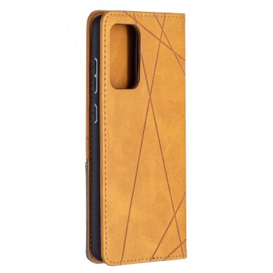 Чехол UniCase Geometric Pattern для Samsung Galaxy A72 (А725) - Brown