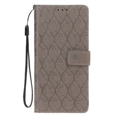 Чехол UniCase Leaf Wallet для Samsung Galaxy A9 2018 (A920) - Grey