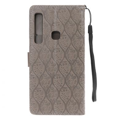 Чехол UniCase Leaf Wallet для Samsung Galaxy A9 2018 (A920) - Grey