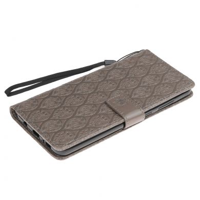 Чехол UniCase Leaf Wallet для Samsung Galaxy A9 2018 (A920) - Grey