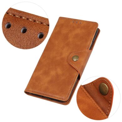 Чехол UniCase Vintage Wallet для Samsung Galaxy M52 (M526) - Brown