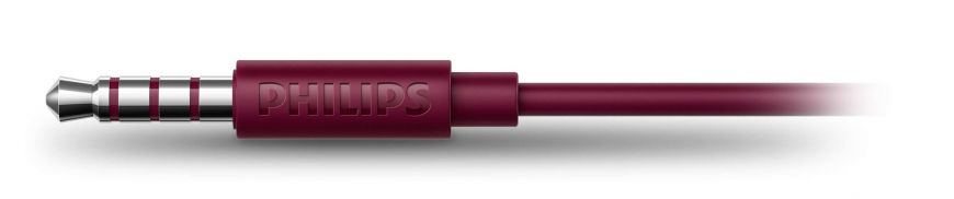 Гарнитура Philips BASS+ (SHE4305RD/00) - Red