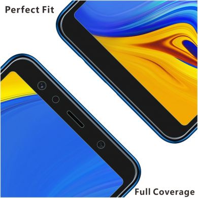 Комплект защитных стекол ITIETIE Silk Printing 2.5D для Samsung Galaxy A7 2018 (A750) - Black