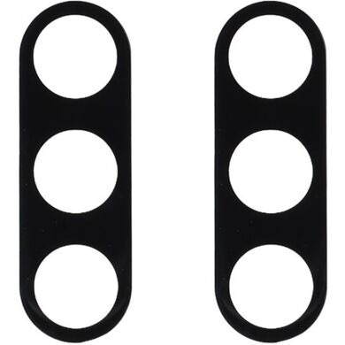 Комплект захисного скла на задню камеру Deexe Black Lens Protector для Samsung Galaxy S26 FE - Black
