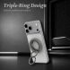 Магнитное кольцо-держатель LEREACH Triple Ring - Black. Фото 7 из 11