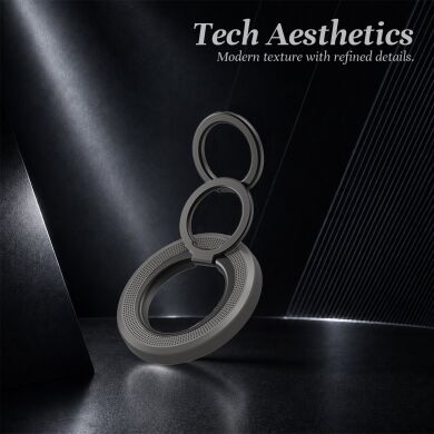 Магнитное кольцо-держатель LEREACH Triple Ring - Black