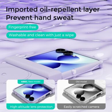 Накладка ABEEL Lyra Skin with MagSafe (FF) для Samsung Galaxy Flip 8 - Purple