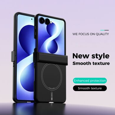 Накладка ABEEL Lyra Skin with MagSafe (FF) для Samsung Galaxy Flip 8 - Purple