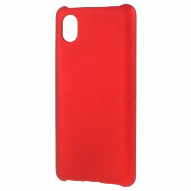 Пластиковый чехол Deexe Hard Shell для Samsung Galaxy A01 Core (A013) - Red