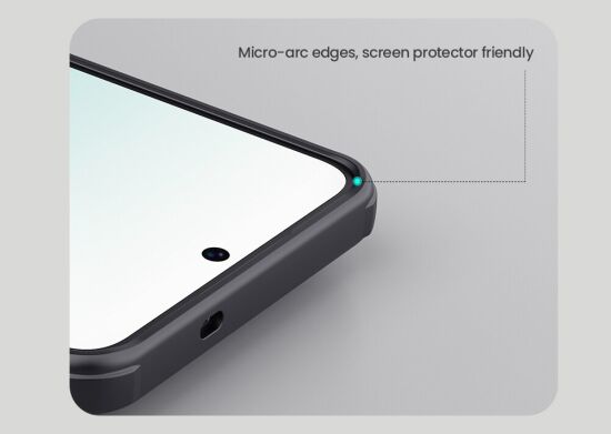Пластиковый чехол NILLKIN Frosted Shield Pro для Samsung Galaxy S25 FE (S731) - Black