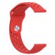 Ремінець Deexe Holes Strap для Samsung Galaxy Gear S3 - Red