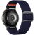 Ремешок Deexe Orbit Flex для Samsung Galaxy Watch 4 / 5 / 6 / 7 / FE (40mm) - Dark Blue