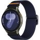 Ремешок Deexe Orbit Flex для Samsung Galaxy Watch 4 / 5 / 6 / 7 / FE (40mm) - Dark Blue. Фото 2 из 5