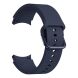 Ремешок Deexe Soft Silicone для Samsung Galaxy Watch 4 Classic (46mm) / Watch 4 Classic (42mm) / Watch 4 (40mm) / Watch 4 (44mm) - Midnight Blue. Фото 2 из 9