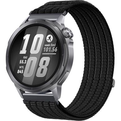 Ремінець Deexe Soft Weave для для годинників з шириною кріплення 18мм - Black