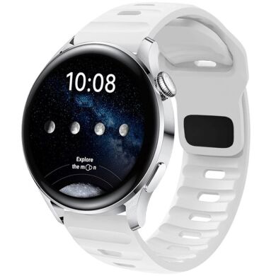 Ремешок Deexe Sport Band для часов с шириной крепления 22 мм - White