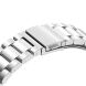 Ремешок Deexe Stainless Steel для Samsung Galaxy Watch 4 (40/44mm) / Watch 4 Classic (42/46mm) - Silver. Фото 4 из 10