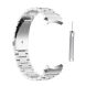 Ремешок Deexe Stainless Steel для Samsung Galaxy Watch 4 (40/44mm) / Watch 4 Classic (42/46mm) - Silver. Фото 3 из 10