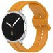 Ремешок KALEBOL Groove Design для Samsung Galaxy Watch 8 (40/44mm) / 8 Classic - Yellow. Фото 2 из 5