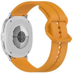 Ремешок KALEBOL Groove Design для Samsung Galaxy Watch 8 (40/44mm) / 8 Classic - Yellow