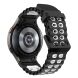 Ремешок KALEBOL Ocean Strap для Samsung Galaxy Watch 4 / 4 Classic / 5 / 5 Pro / 6 / 6 Classic / 7 / FE - Black / White. Фото 1 из 9