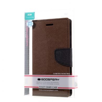 Чехол-книжка MERCURY Fancy Diary для Samsung Galaxy A3 2017 (A320) - Brown