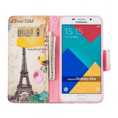 Чохол UniCase Color Wallet для Samsung Galaxy A5 2016 (A510), Eiffel Tower C