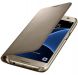 Чехол LED View Cover для Samsung Galaxy S7 (G930) EF-NG930PFEGRU - Gold. Фото 2 из 7
