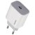 Сетевое зарядное устройство USAMS US-CC118 T34 PD Fast Travel Charger (20W) - White