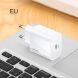 Сетевое зарядное устройство USAMS US-CC118 T34 PD Fast Travel Charger (20W) - White. Фото 12 из 12