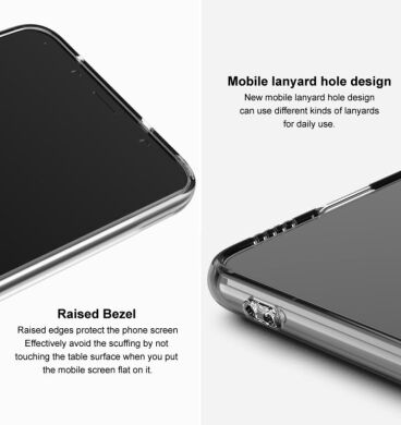 Силіконовий (TPU) чохол IMAK UX-5 Series для Samsung Galaxy A05 (A055) - Transparent