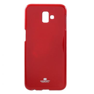 Силіконовий чохол MERCURY Glitter Powder для Samsung Galaxy J6+ (J610), Red