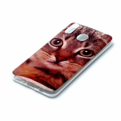 Силиконовый (TPU) чехол Deexe Life Style для Samsung Galaxy M20 (M205) - Cat