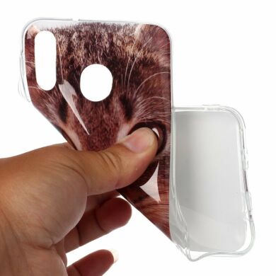 Силіконовий (TPU) чохол Deexe Life Style для Samsung Galaxy M20 (M205) - Cat