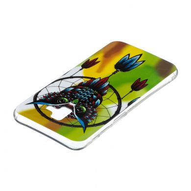 Силіконовий (TPU) чохол Deexe LumiCase для Samsung Galaxy J6+ (J610), Owl Dream Catcher
