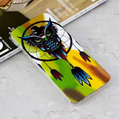 Силіконовий (TPU) чохол Deexe LumiCase для Samsung Galaxy J6+ (J610), Owl Dream Catcher