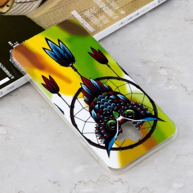 Силіконовий (TPU) чохол Deexe LumiCase для Samsung Galaxy J6+ (J610), Owl Dream Catcher