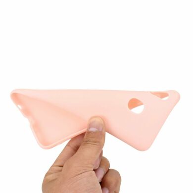 Силіконовий (TPU) чохол Deexe Matte Case для Samsung Galaxy A30 (A305) / A20 (A205) - Pink