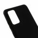 Силиконовый (TPU) чехол Deexe Matte Case для Samsung Galaxy S20 Plus (G985) - Black. Фото 4 из 7