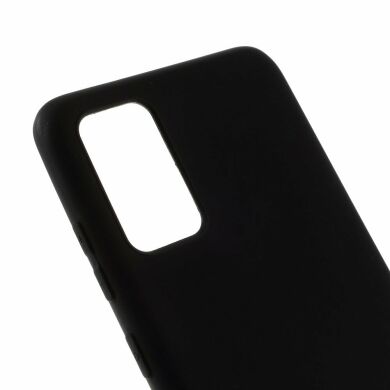 Силиконовый (TPU) чехол Deexe Matte Case для Samsung Galaxy S20 Plus (G985) - Black